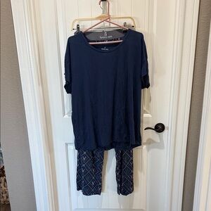 Tommy John Navy Blue Loungewear Set